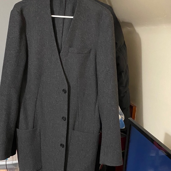 TopMan Longline Coat - Picture 1 of 4